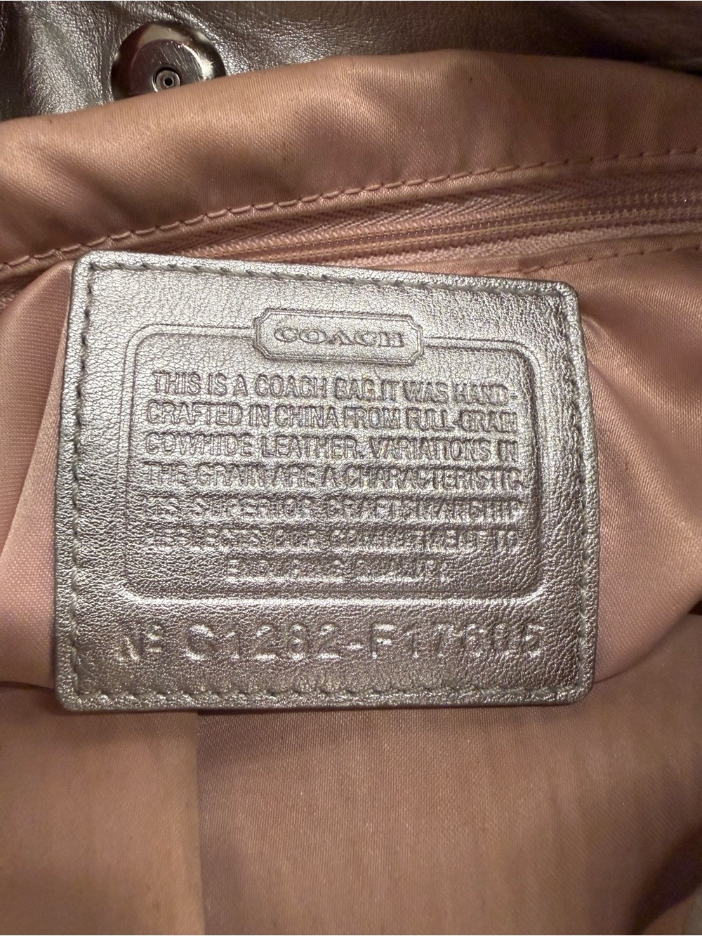 Coach Ashley Leather Hippie Convertible Pleated Crossbody - Picture 7 of 8